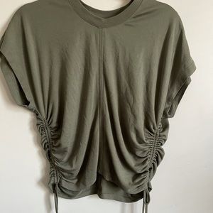 Olive green shirt